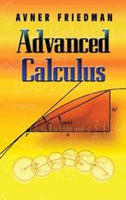 Cover of: Advanced Calculus