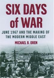 Cover of: Six Days of War by Michael B. Oren