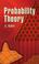 Cover of: Probability Theory