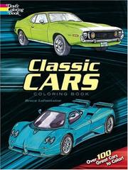 Cover of: Classic Cars Coloring Book by Bruce LaFontaine