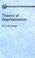 Cover of: Theory of approximation