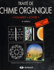 Traité de chimie organique by Peter Vollhardt