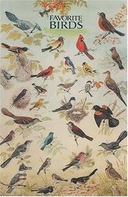 Cover of: Favorite Birds Poster (Posters) by Dover Publications, Inc.