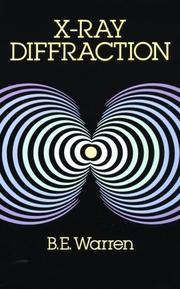 Cover of: X-ray diffraction by Warren,B. E.