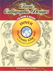 Cover of: Classic Calligraphic Designs CD-ROM and Book