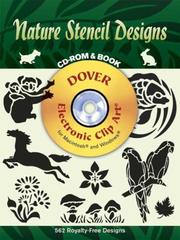 Cover of: Nature Stencil Designs CD-ROM and Book by Dover Publications, Inc.