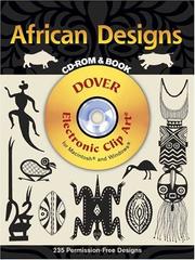 Cover of: African Designs CD-ROM and Book