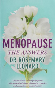 Menopause by Rosemary Leonard