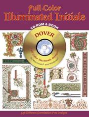 Cover of: Full-Color Illuminated Initials CD-ROM and Book