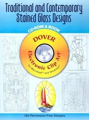 Cover of: Traditional and Contemporary Stained Glass Designs CD-ROM and Book