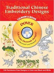 Cover of: Traditional Chinese Embroidery Designs CD-ROM and Book