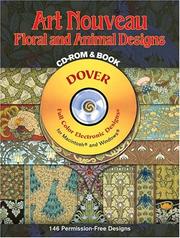 Cover of: Art Nouveau Floral and Animal Designs CD-ROM and Book