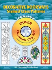 Cover of: Decorative Doorways Stained Glass Patterns CD-ROM and Book by Carolyn Relei