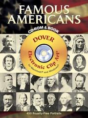 Cover of: Famous Americans CD-ROM and Book by Dover Publications, Inc.