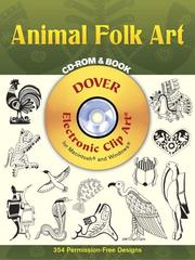 Cover of: Animal Folk Art CD-ROM and Book