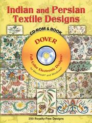 Cover of: Indian and Persian Textile Designs CD-ROM and Book