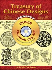 Cover of: Treasury of Chinese Designs CD-ROM and Book