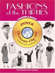 Cover of: Fashions of the Thirties CD-ROM and Book