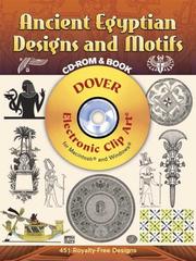 Cover of: Ancient Egyptian Designs and Motifs CD-ROM and Book