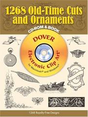 Cover of: 1268 Old-Time Cuts and Ornaments CD-ROM and Book