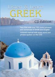 Cover of: Listen & Learn Modern Greek by Dover Publications, Inc.