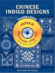 Cover of: Chinese Indigo Designs CD-ROM and Book