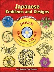 Cover of: Japanese Emblems and Designs CD-ROM and Book
