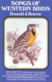 Cover of: Songs of Western Birds