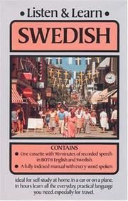 Listen & Learn Swedish (Listen and Learn Series) by Dover Publications, Inc.