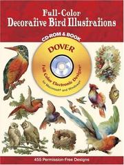 Cover of: Full-Color Decorative Bird Illustrations CD-ROM and Book