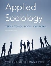 Cover of: Applied Sociology: Terms, Topics, Tools, and Tasks