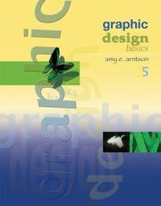 Cover of: Graphic Design Basics by Amy E. Arntson