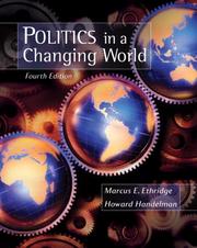 Cover of: Politics in a Changing World by Marcus E. Ethridge, Howard Handelman