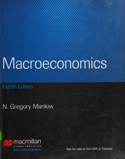 Macroeconomics by N. Gregory Mankiw