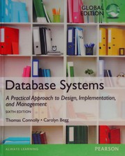 Cover of: Database Systems - A Practical Approach to Design, Implementation, and Management by 