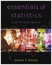 Cover of: The Essentials of Statistics by Joseph F. Healey