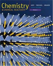 Cover of Chemistry and Chemical Reactivity, Volume 1 (with General ChemistryNOW) by John C. Kotz