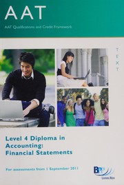 Cover of: AAT qualifications and credit framework, for assessments from 1 September 2011 by BPP Learning Media (Firm)