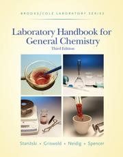 Cover of: Laboratory Handbook for General Chemistry (with Student Resource Center Printed Access Card) (Brooks / Cole Laboratory Series) by Conrad L. Stanitski, Norman E. Griswold, H. A. Neidig, James N. Spencer