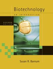 Cover of: Biotechnology by Susan R. Barnum