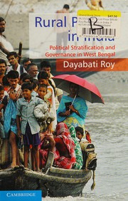 Cover of: Rural Politics in India: Political Stratification and Governance in West Bengal