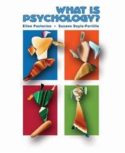 Cover of: What is psychology? | Ellen Pastorino