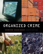 Cover of: Organized Crime by Howard Abadinsky