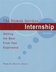 The Human Services Internship by Pamela Myers Kiser