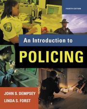 Cover of: An Introduction to Policing