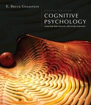 Cover of: Cognitive Psychology by E. Bruce Goldstein