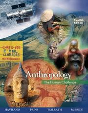 Cover of: Anthropology | William A. Haviland