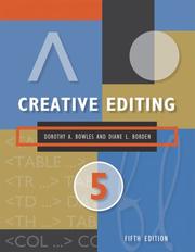 Cover of: Creative Editing
