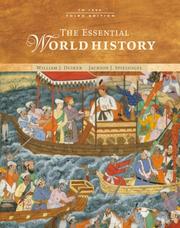 Cover of: The Essential World History by William J. Duiker, Jackson J. Spielvogel