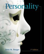 Cover of: Personality by Jerry M. Burger, Jerry M. Burger